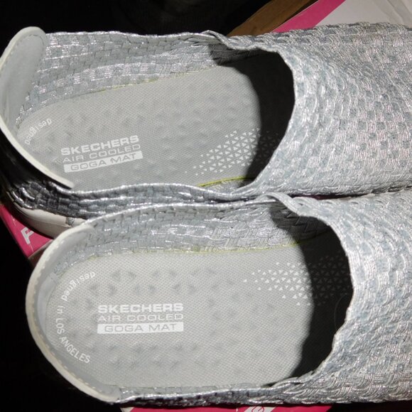 9M SKECHERS GO WALK SMART TWILIGHT SILVER - Picture 7 of 13